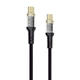 Кабель USB WALKER C950 Type-C to Type-C black - зображення 1