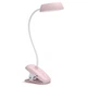 Настільна лампа Philips LED Reading Desk lamp Donutclip 3W, 4000K, 1200mAh (Lithium battery), рожевий (929003179627) - зображення 1