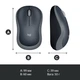 Мышка Logitech M185 swift grey (910-002238) - изображение 3