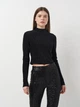 Топ женский H&M 0931444_черн M Черный (KZ2000001100943) - изображение 1