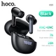 Наушники HOCO EQ5 Energy TWS с шумоподавлением ANC+ENC |BT5.3, 40/300mAh, 7h| black - изображение 2