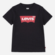 Koszulka chłopięca Levi's Lvb-Batwing Tee 8E8157-023 110-116 cm Czarna (3665115030518) - obraz 6