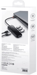 Hub USB 5w1 Baseus AcmeJoy WKJZ010213 series USB-C do 2xUSB 3.0 + USB 2.0 + USB-C PD + HDMI Dark Grey (WKJZ010213) - obraz 6