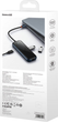 USB-хаб 5в1 Baseus AcmeJoy WKJZ010113 серії USB-C до 2xUSB 3.0 + USB 2.0 + USB-C PD + RJ45 Чорний (WKJZ010113) - зображення 10