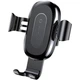 Тримач в авто з бездротовою зарядкою Baseus Gravity Car Mount (WXYL-01) Black - зображення 1