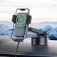 Тримач в авто з бездротовою зарядкою Qi 15W Baseus Wisdom Auto Alignment Car Mount Wireless Charger (CGZX000101) Black - зображення 2