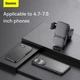 Тримач в авто з бездротовою зарядкою Baseus Wisdom Auto Alignment Car Mount Wireless Charger 15W (CGZX000001) Black - изображение 13