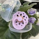 Пустушка BIBS 0-6 міс Boheme Latex Round - Violet Sky, L136 - зображення 3