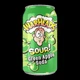 Напій безалкогольний сильногазований WarHeads SOUR Green Apple Soda 355 мл - зображення 1