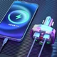 Автомобільний FM-трансмітер та зарядний пристрій CAR MP3 PLAYER T10 Bluetooth 5.0 USB Type C - изображение 5