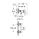 Смеситель для душа Grohe Bauloop New однорычажный, хром (23634001) - изображение 2