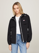 Вітровка жіноча Tommy Jeans DW0DW17747-BDS L Чорна (8720646646654) - зображення 1