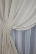 Комплект штор на люверсах VR-Textil Жаккард Sultan YL № 1294ш 150х250 см 2 шт Молочный (37-0035) - изображение 4
