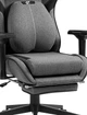 Геймерське крісло GT Racer X-2308 Fabric Gray/Black - зображення 4