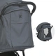 Коляска детская BAMBI (M 4249-2 Gray Matt) серый - изображение 6
