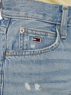 Krótkie spodenki damskie jeansowe Tommy Jeans DW0DW17641-1AB 32/NI Niebieski (8720646647262) - obraz 3