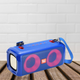 Колонка Bluetooth портативная TG641 FM-радио USB/SD с ремешком Blue - изображение 1