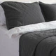 Покривало з наволочками La Modno Harmony 220x240 Dark Grey (100% бавовна) (200333) - изображение 3