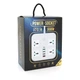 Мережевий фільтр Voltronic ТВ-Т90-White 2 м, 4 розетки, 13А - зображення 2