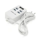 Сетевой фильтр ТВ-Т05, 4 USB, 1.5 м, сечение 3х0,75мм, 2.1А, White Voltronic ТВ-Т05-White - изображение 4