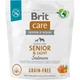 Сухой беззерновой корм для пожилых собак всех пород Brit Care Dog Grain-free Senior & Light с лососем 1 кг - изображение 1