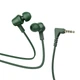 Наушники HOCO Oceanic universal earphones with mic M86 1.2м Army Green - изображение 1