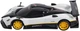 Samochód Rastar Pagani Zonda R 1:24 Biały (6930751311381) - obraz 4