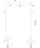 Душевая система Globus Lux SICILIA VAN-SBQ-SH-04-BB с тропическим душем - изображение 6