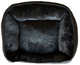 Лежак для собак Lounge Scandinavia Dog Bed XL 80 x 70 x 20 см Black (5705833163438) - зображення 1