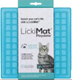 Килимок для ласощів для котів LickiMat Cat Playdate 20 x 20 см Light Blue (9349785000807) - зображення 1