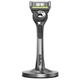 Станок для бритья мужской (Бритва) Gillette Labs 5 лезвий c 1 сменным картриджем и магнитной подставкой Silver - изображение 2