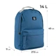 Рюкзак GoPack Teens GO24-147M-3 460 г 40x27.5x11 см синій - зображення 2