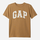 Дитяча футболка для хлопчика GAP 885814-00 129-137 см Коричневая (1200133152068) - зображення 1