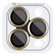 Захисне скло Epik Metal Classic на камеру (в упак.) на Apple iPhone 14 Pro (6.1") / 14 Pro Max (6.7") Золотий / Gold - зображення 1