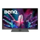 TFT 27" BenQ PD2705U, 4K UHD, IPS, 99% sRGB, HDMI, DP, USB-C, USB-hub, HAS, колонки, темно-сірий - изображение 2