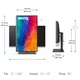 TFT 27' BenQ PD2706U, 4K UHD, IPS, 99% sRGB, HDR10, HDMI, DP, USB-C, USB-hub, HAS, колонки - зображення 9