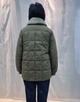 Женская демисезонная куртка Max Mara (Vivilona) 2531 Оливковый, M - изображение 3