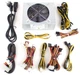Блок питания для ПК 1200W FSP FSP1200-50AAG 80+ GOLD 6xPCI-E6+2 135mm fan Modular C20 ATX - изображение 5