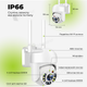 Уличная поворотная WI-FI IP-камера видеонаблюдения YH-Q03S YCC365 plus Wifi 2 Мп (2398) - изображение 2