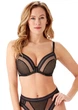 Бюстгальтер Gossard Contradiction 20001 формований мереживний з люрексом 70B Black Silver (5053014911164) - изображение 2