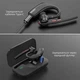 Беспроводная Bluetooth-гарнитура New Bee M51 с активным шумуподавлением и зарядным рейсом Черная (QCC4) - изображение 5