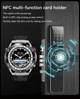 Умные смарт часы WATCH Ultimate5 AMOLED Full HD экран с компасом и GPS +2 дополнительных ремешка в комплекте Чёрный - изображение 6