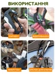 Мультитул - карабин 5 в 1 E-Tac Black - изображение 5