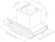 Витяжка Elica BOX IN PLUS IXGL/A/120 - изображение 3