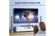 Кабель HDMI 8K UGREEN HD165 удлинитель HDMI 2.1 8K 60Hz (4K 240Hz) VRR HDR 3D 17 см Черный (15518) - изображение 3