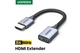 Кабель HDMI 8K UGREEN HD165 удлинитель HDMI 2.1 8K 60Hz (4K 240Hz) VRR HDR 3D 17 см Черный (15518) - изображение 6