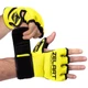 Перчатки для смешанных единоборств Zelart Fight Gear 5699 размер XXS Yellow-Black - изображение 1