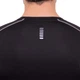 Спортивная компрессионная футболка мужская Zelart Fit 500 размер XL (175-180 см) Black-Grey - изображение 5
