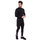 Спортивна футболка чоловіча Zelart Fit 505 розмір M (165-170 см) Black - зображення 7
