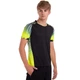Футболка чоловіча Zelart 7319 розмір XL (48-50) Black-Neon Green - зображення 1